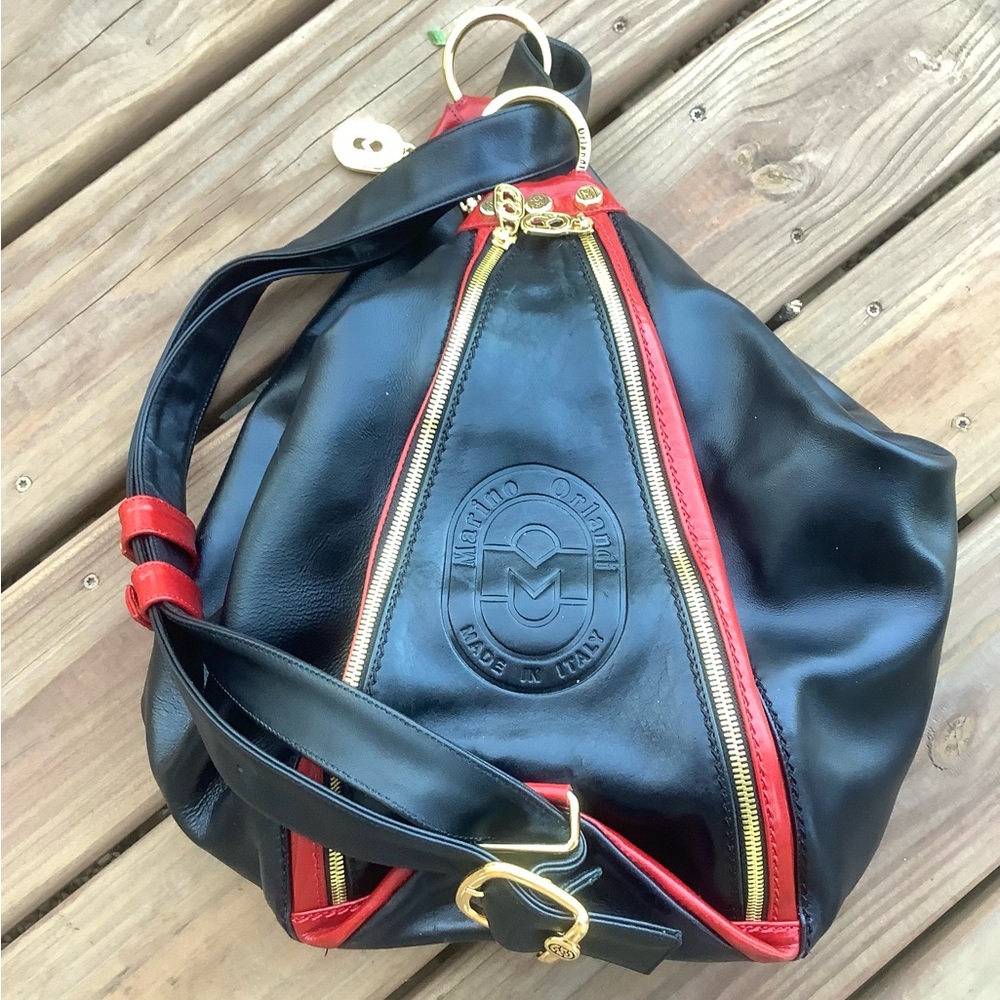 Nice Practical Genuine Leather Backpack/ Shoulder… - image 2